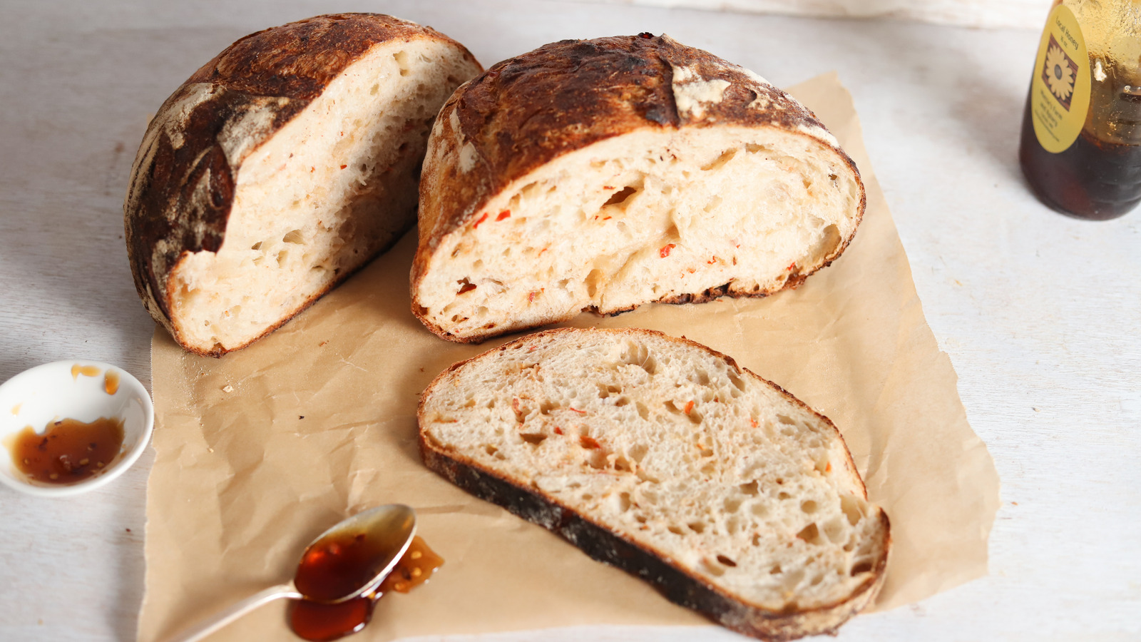 Hot Honey Sourdough Bread Recipe