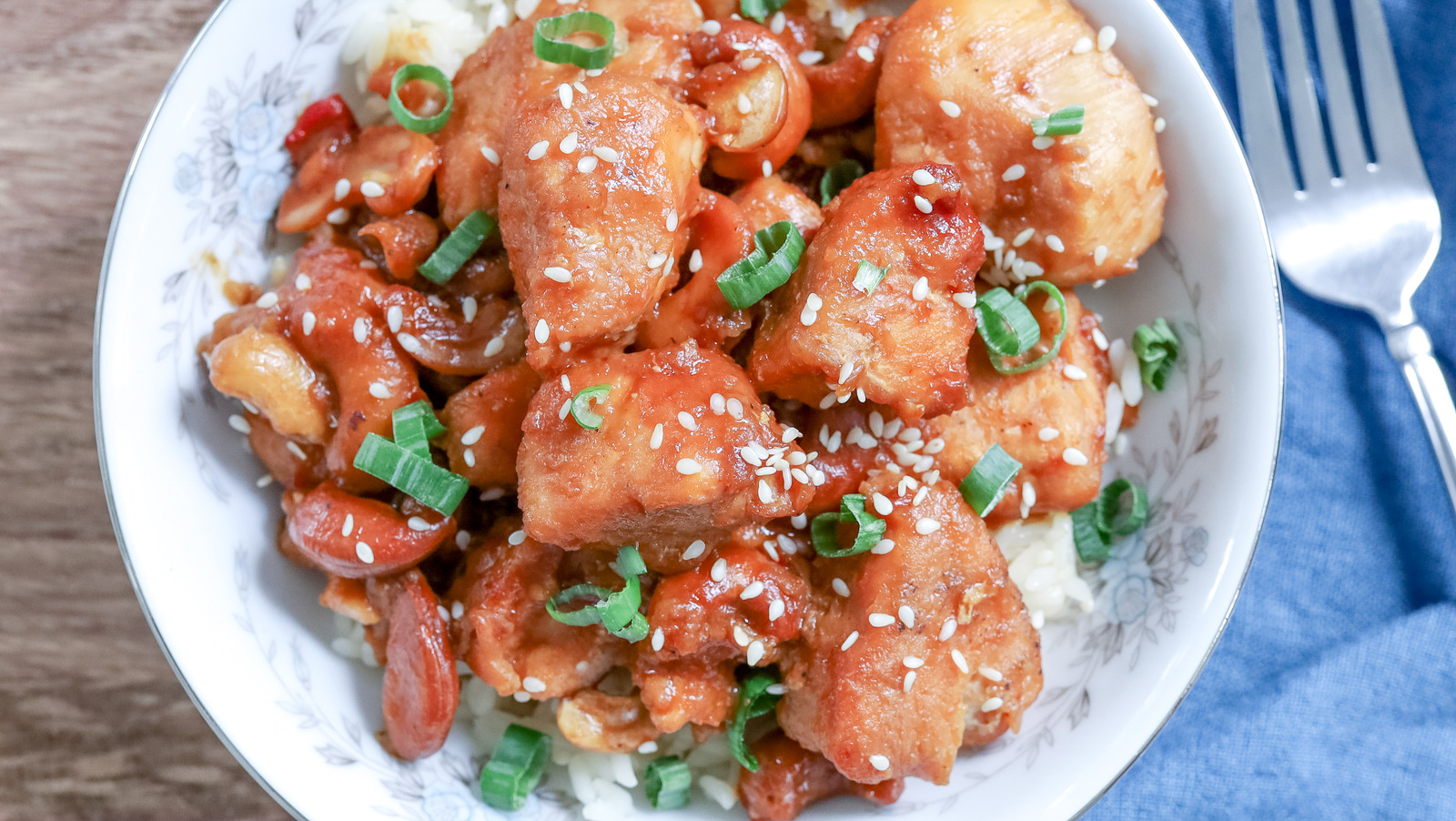 Slow Cooker Cashew Chicken Recipe