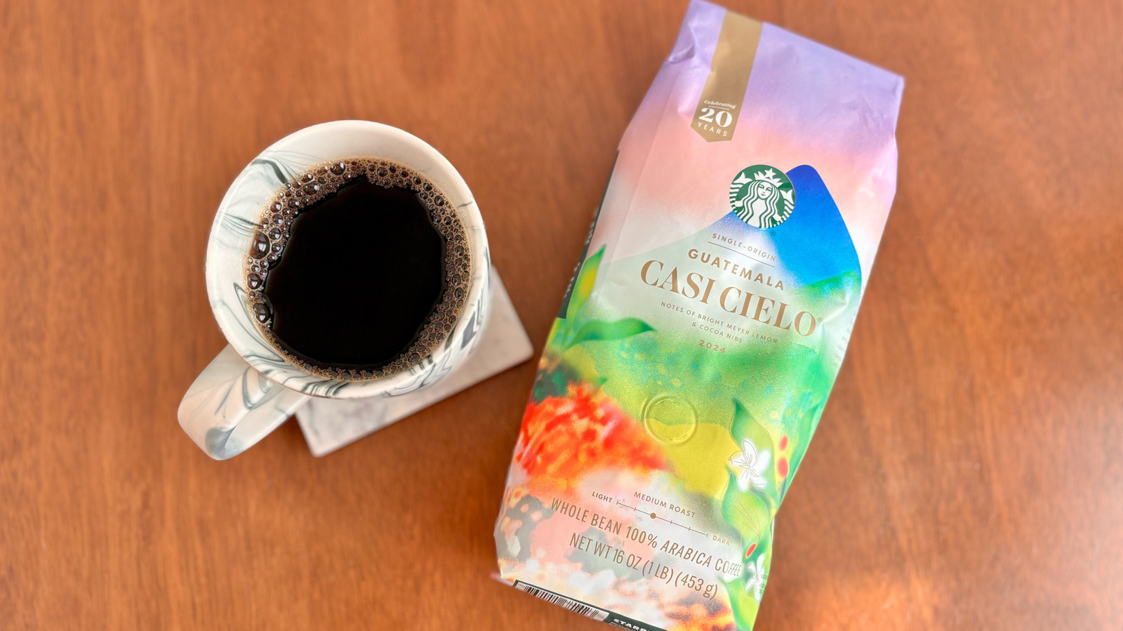 Review Starbucks Guatemala Casi Cielo Whole Bean Coffee Is A Nuanced