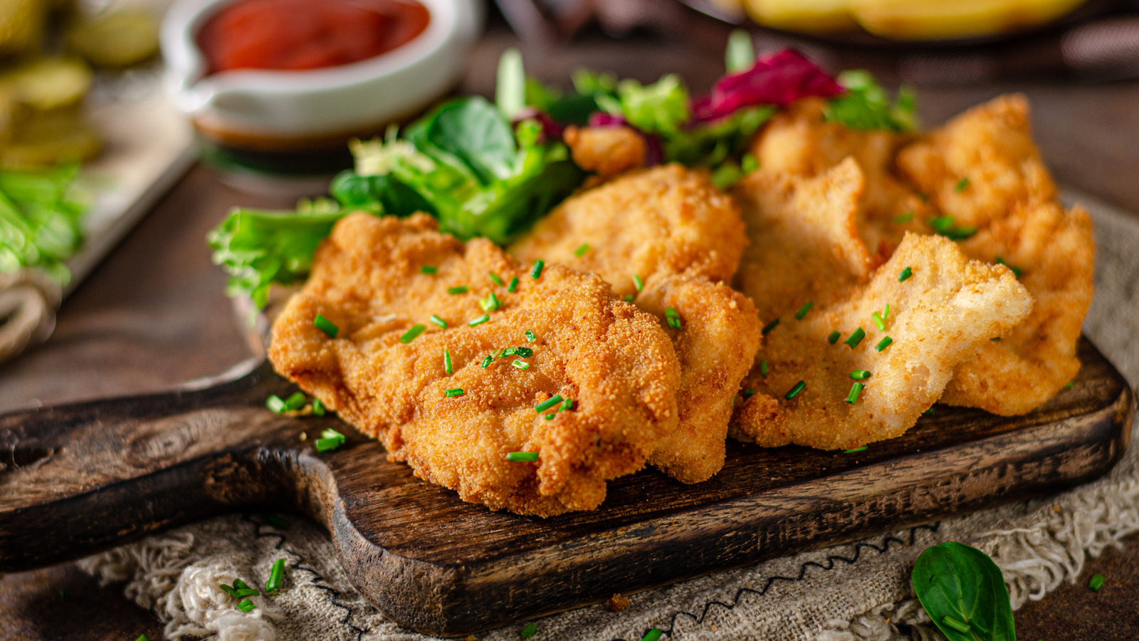 The Extra Step To Make Your Breaded Air Fryer Chicken So Much Better