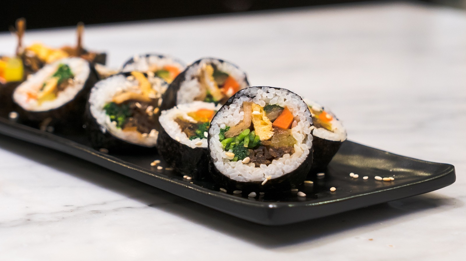 The Ultra Flavorful Way To Turn Trader Joe S Kimbap Into A New Snack