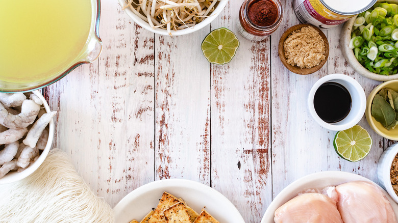 ingredients for laksa