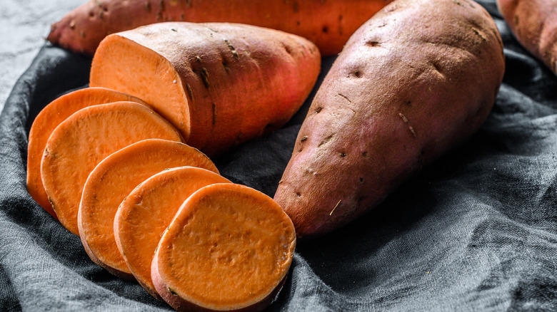 Roasted sweet potato 