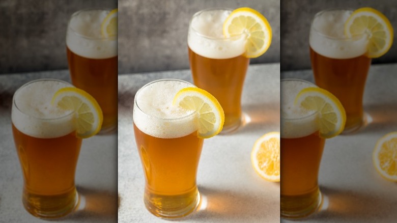 Lemon shandy beers