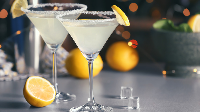 lemon martini