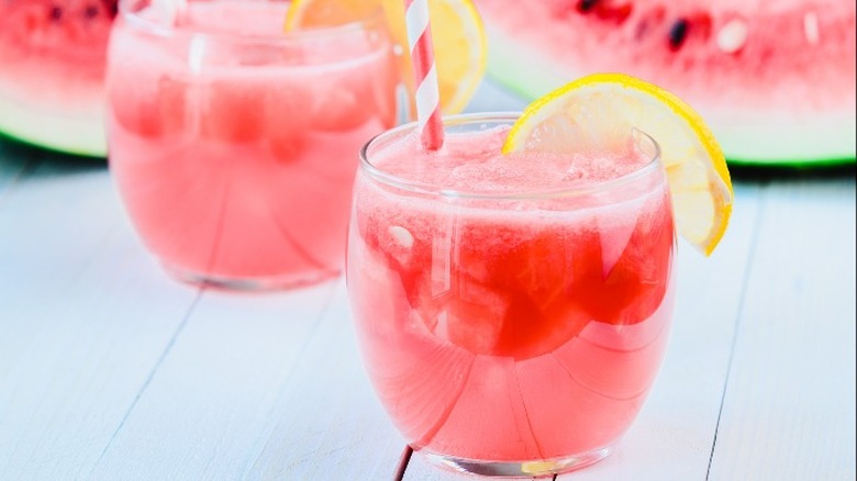 watermelon lemonade drinks
