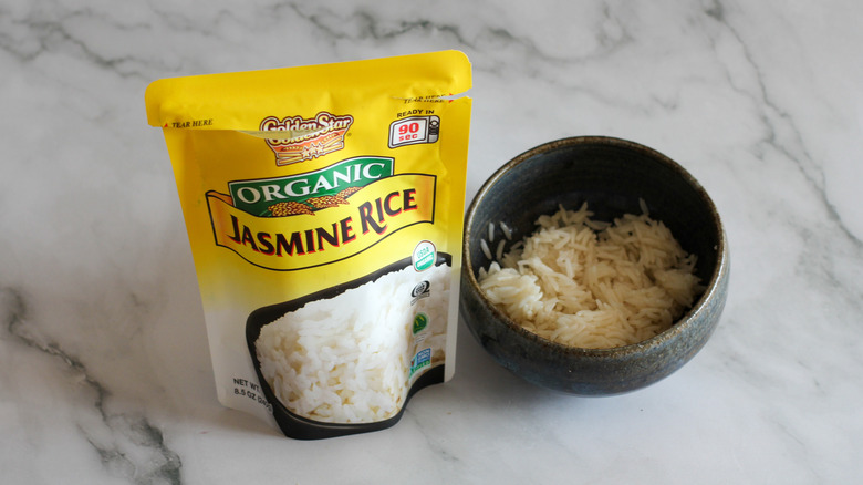 Golden Star jasmine rice, bowl