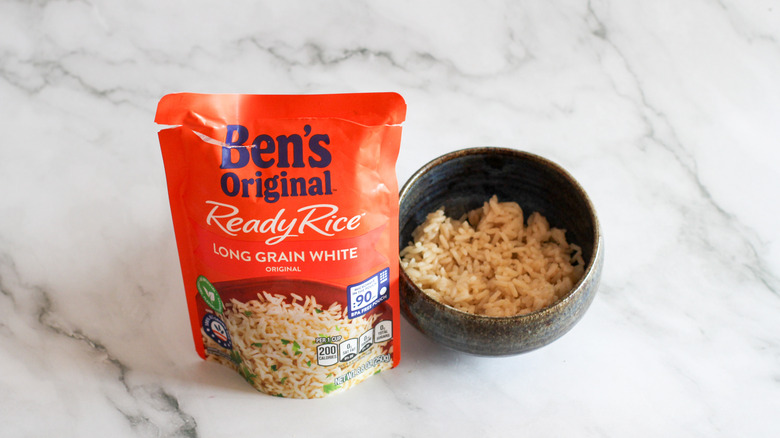 Ben's Original rice with bowl