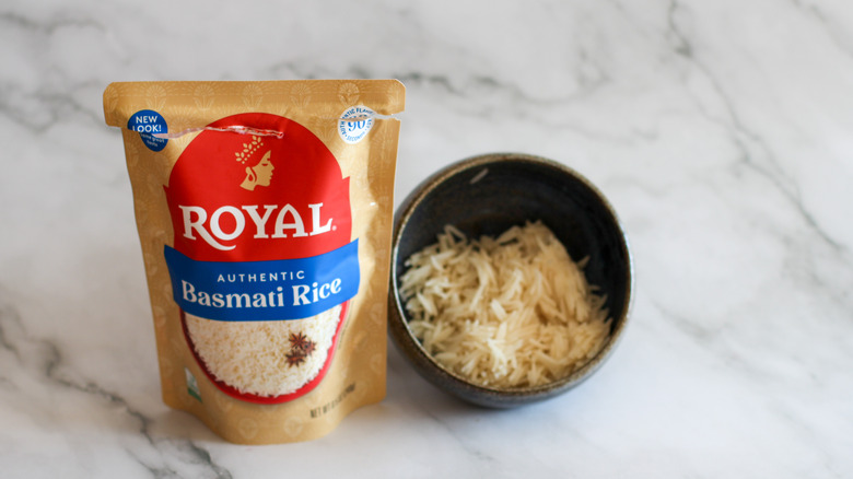 Royal authentic instant rice, bowl