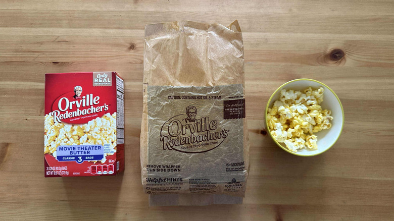 Orville Redenbacher's microwave popcorn