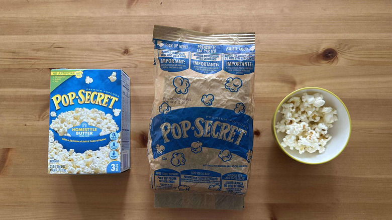 Pop Secret microwave popcorn