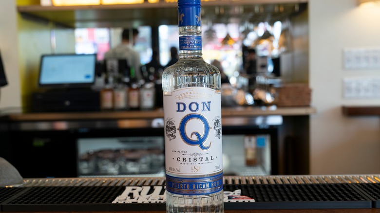 Don Q rum bottle