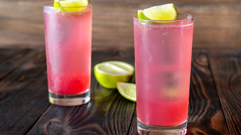 Two El Diablo cocktails