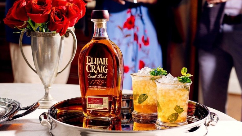 An Elijah Craig Mint Julep