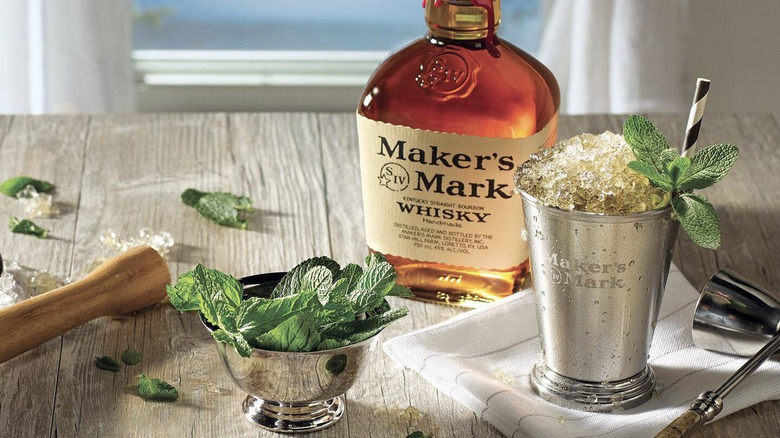 A Maker's Mark julep