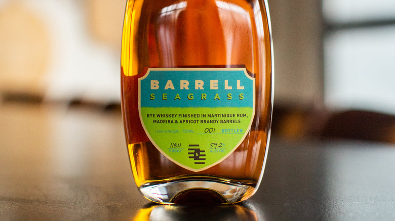 Barrell Seagrass bourbon bottle