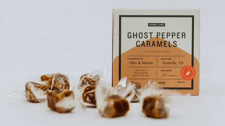 Pappy & Company ghost pepper caramels