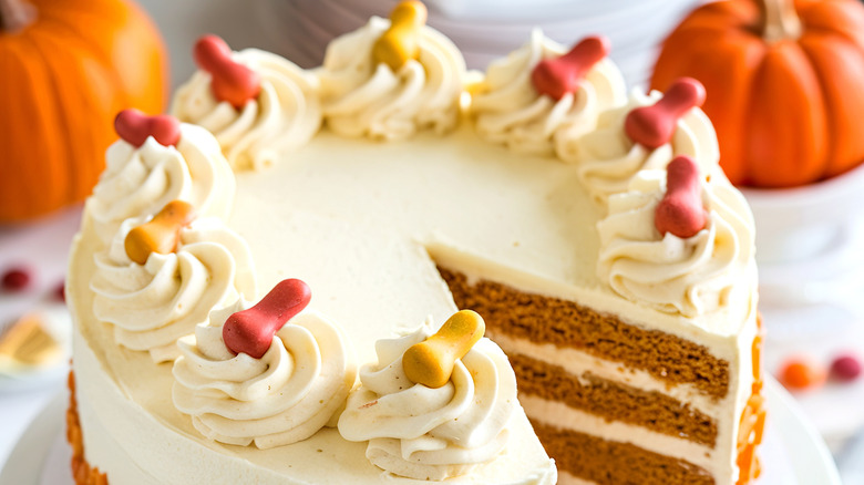 Pumpkin spice cake