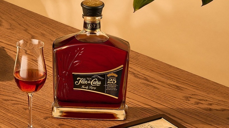 Flor de Cana rum bottles