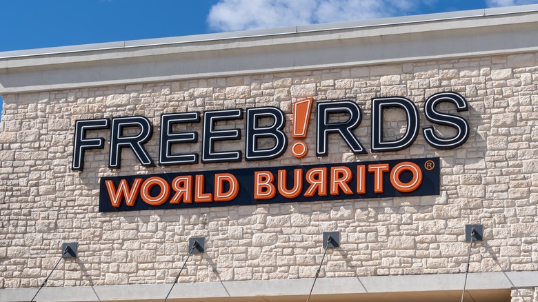 Freebirds World Burrito sign