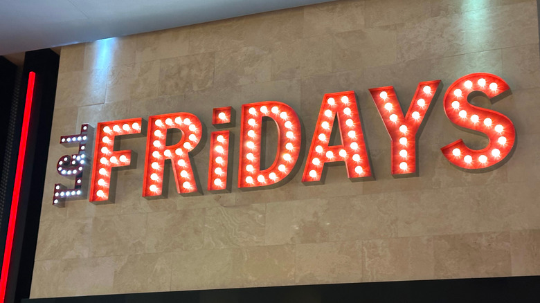 TGI Fridays sign