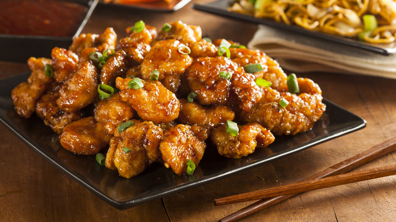 Orange chicken