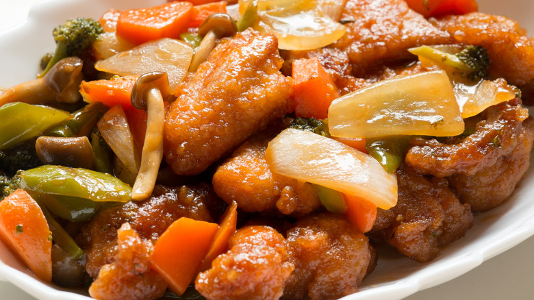 Sweet and sour pork 