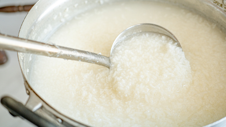 Congee rice porridge