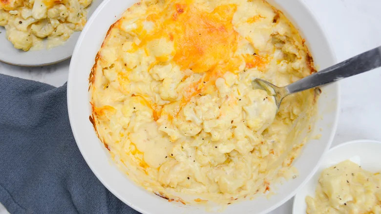 Cauliflower mac and cheese