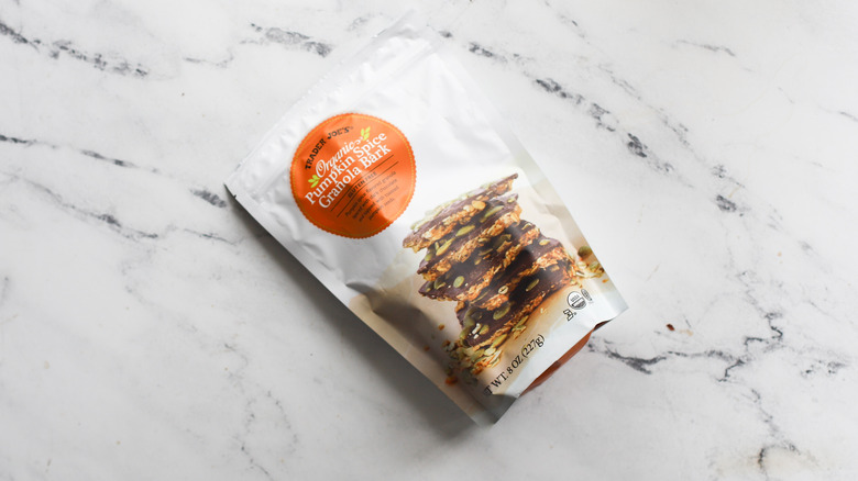 Trader Joe's pumpkin granola bark