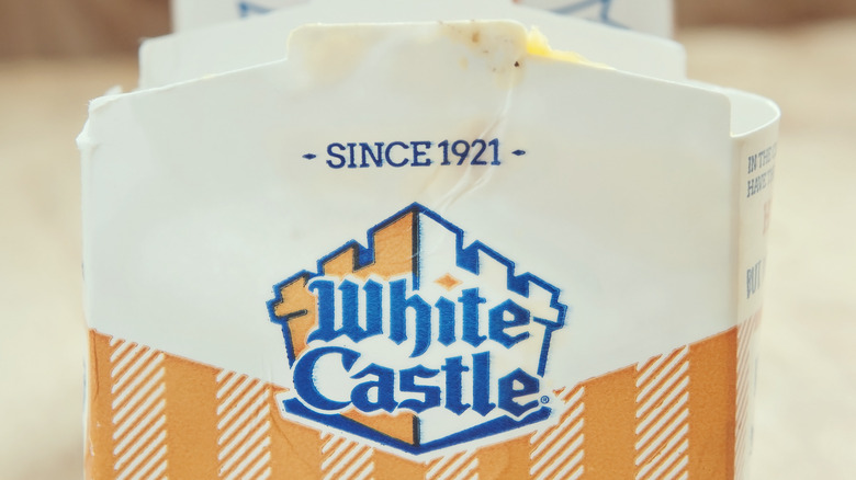 White Castle container