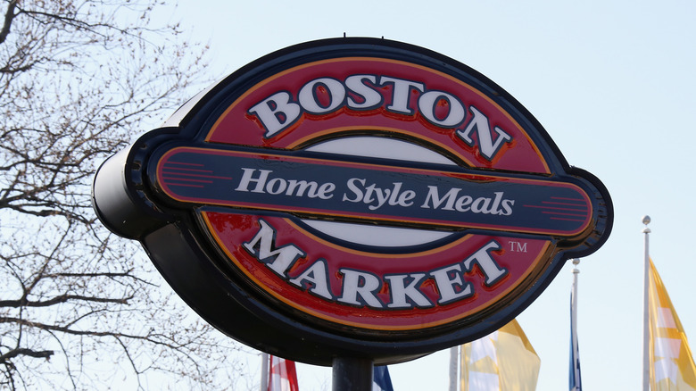 Boston Market sign