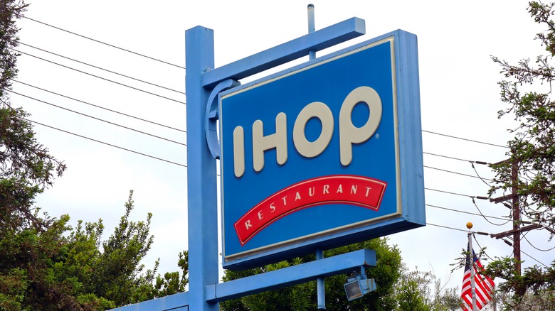 IHOP Restaruant sign