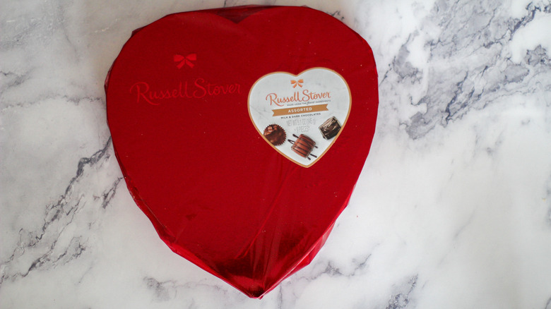 Russell Stover candy box