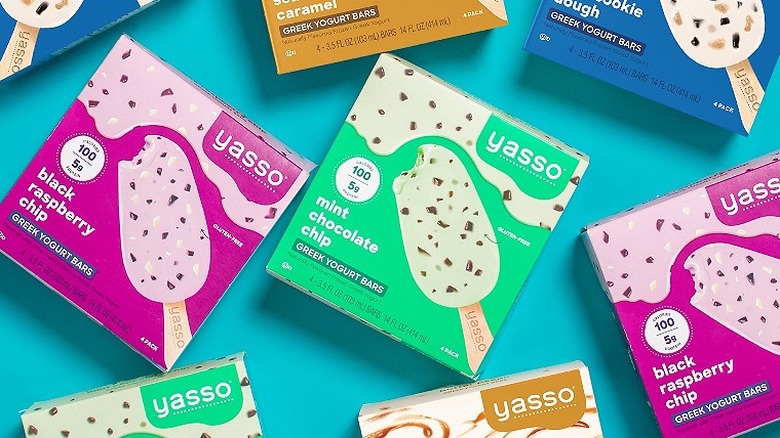 boxes of Yasso bars