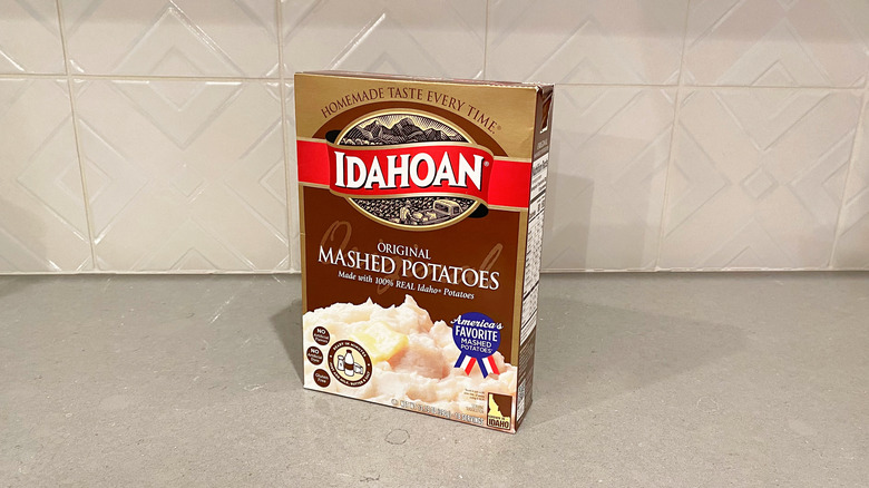 Idahoan instant mashed potatoes