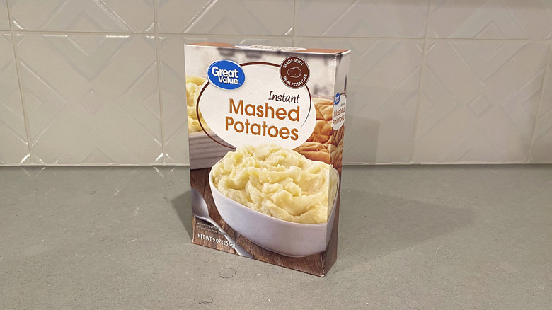 Walmart Great Value instant mashed potatoes