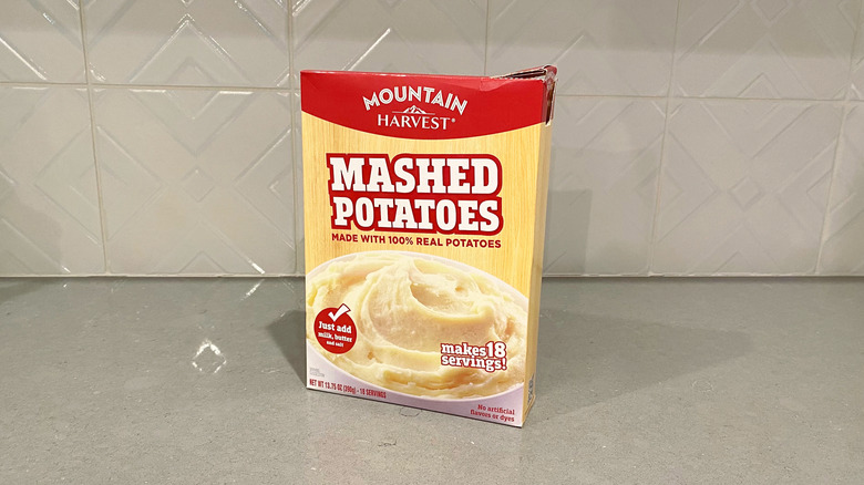 Mountain Harvest instant mashed potatoes