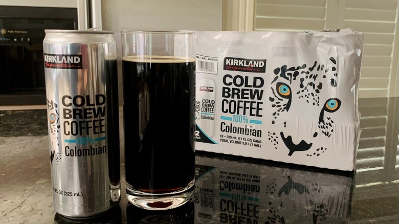 Kirkland Signature cold brew coffee