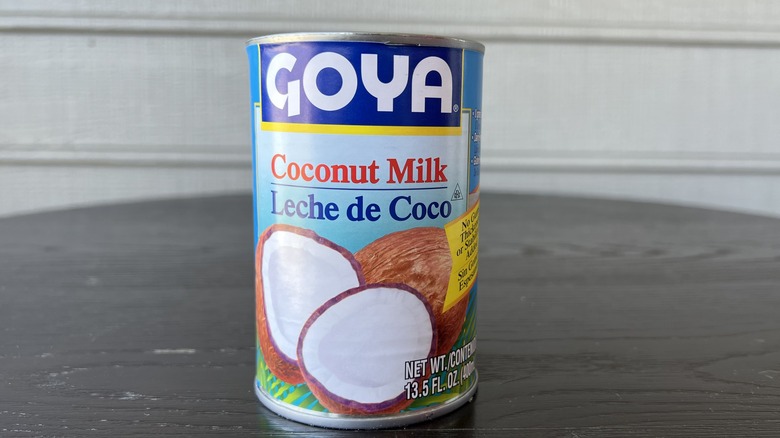 Goya coconut milk can