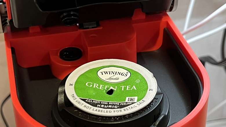 Coffee pod in Keurig