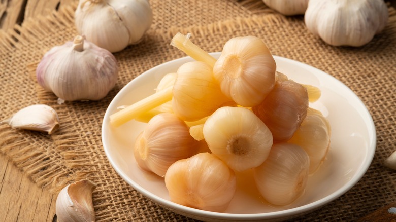 fermented garlic