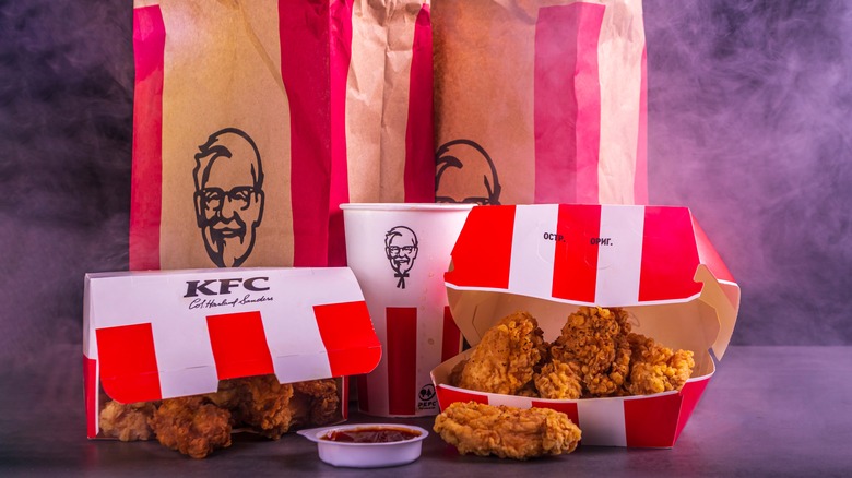 takeout order from KFC