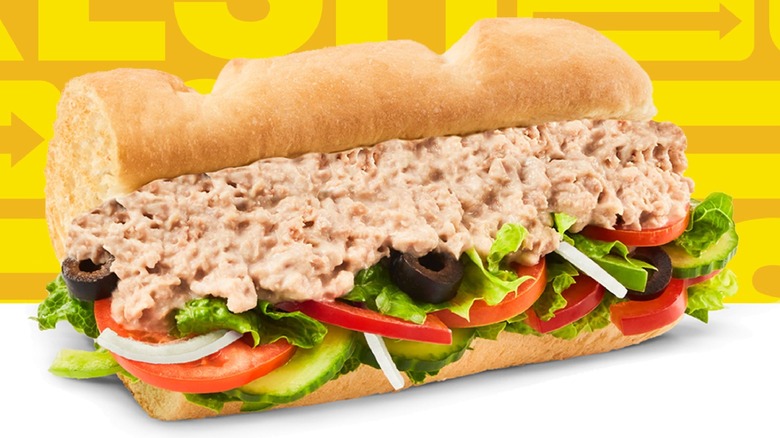 tuna sub from Subway