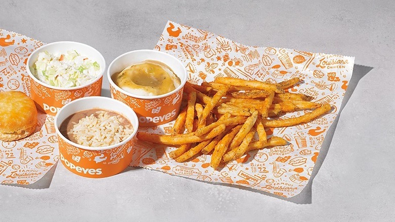 Popeyes' fries and other sides