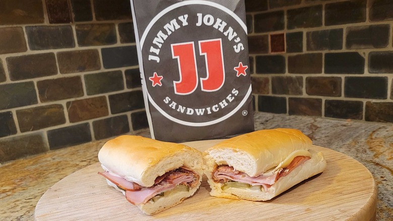  Jimmy John's Jimmy Cubano sandwich