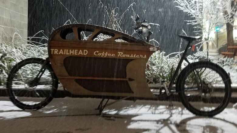 Trailhead Coffee Roasters cargo bike
