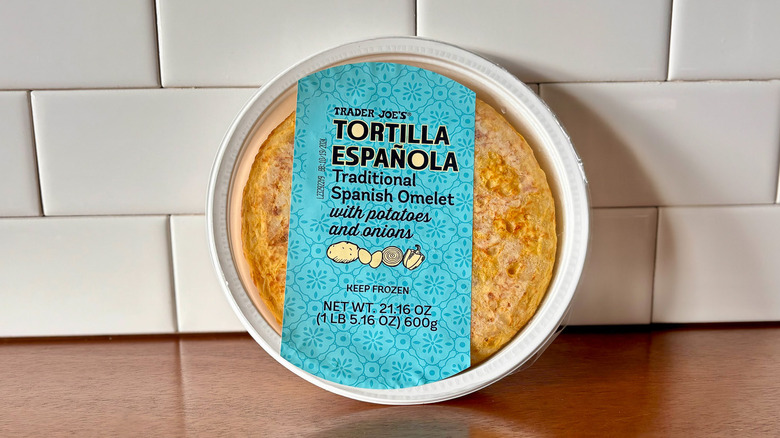 Trader Joe's tortilla Española 