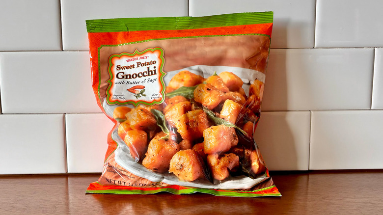 Trader Joe's sweet potato gnocchi