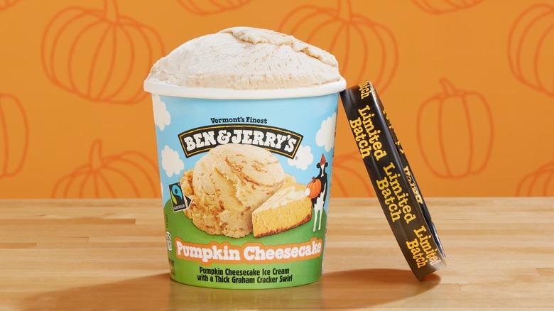 Ben & Jerry's Pumpkin Cheesecake pint